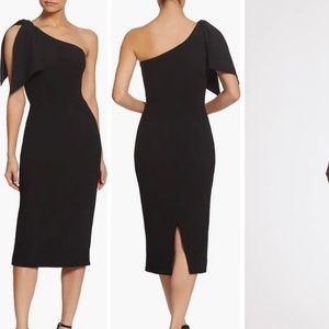 Dress The Population black cocktail dress